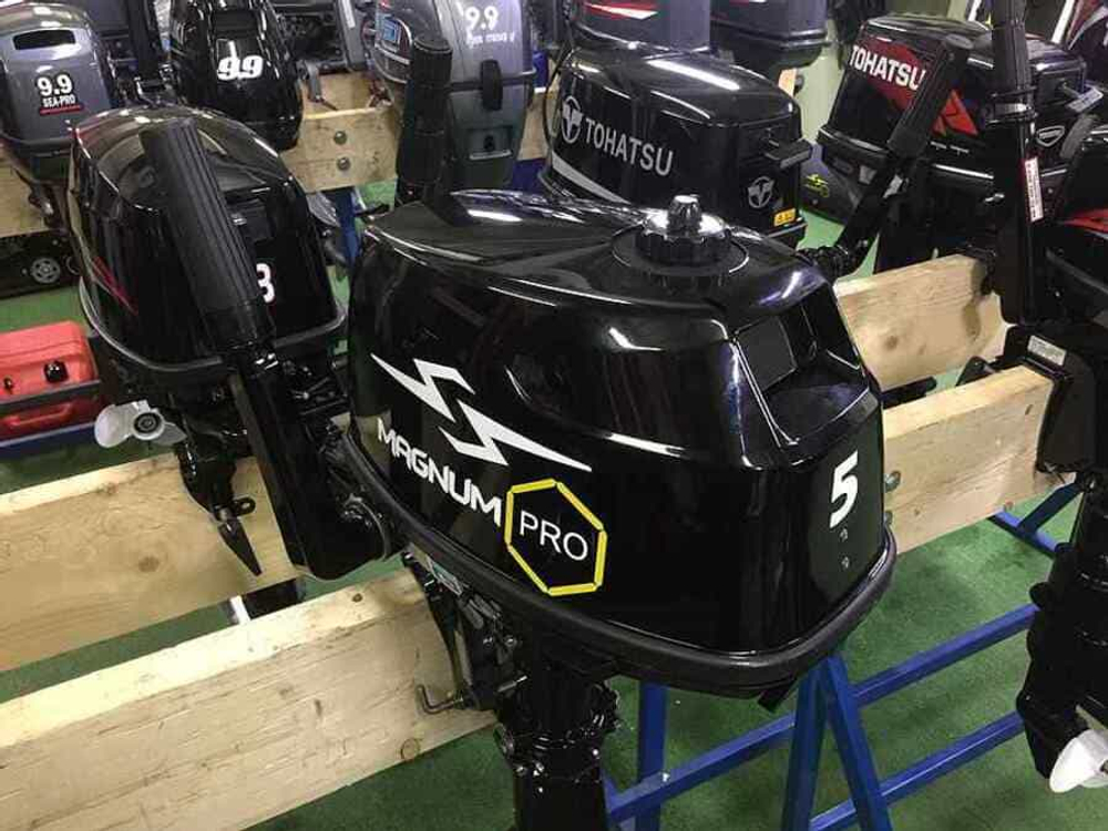 Лодка ПВХ МУССОН 3200 СК PRO + 2х-тактный лодочный мотор MAGNUM PRO SM5HS