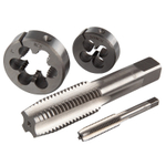 МАСТАК (351-10051CP) Набор метчиков и плашек SK-5 1/4"-1", кейс, 51 предмет, в комплекте набор пассатижей