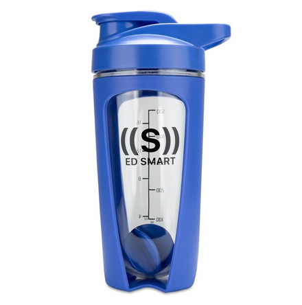 ED SMART Шейкер фиолетовый с клапаном, 500мл