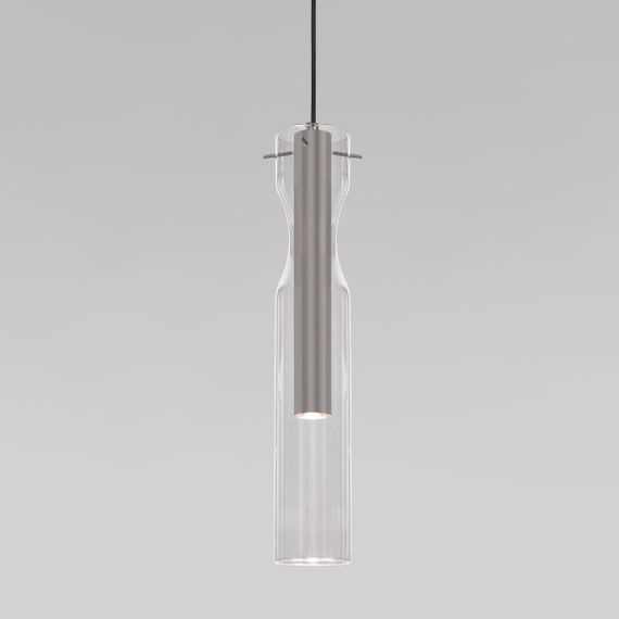 Подвесной светодиодный светильник Eurosvet Swan 50253/1 Led графит