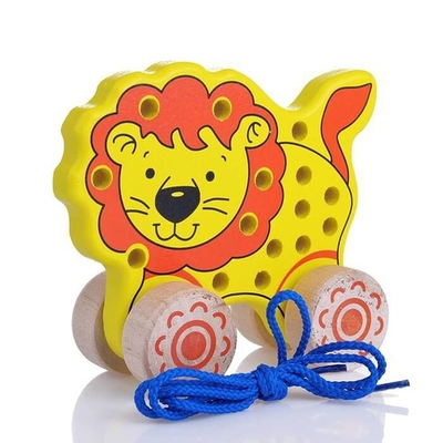 Шнуровка-каталка "Лев" ШЛВ01