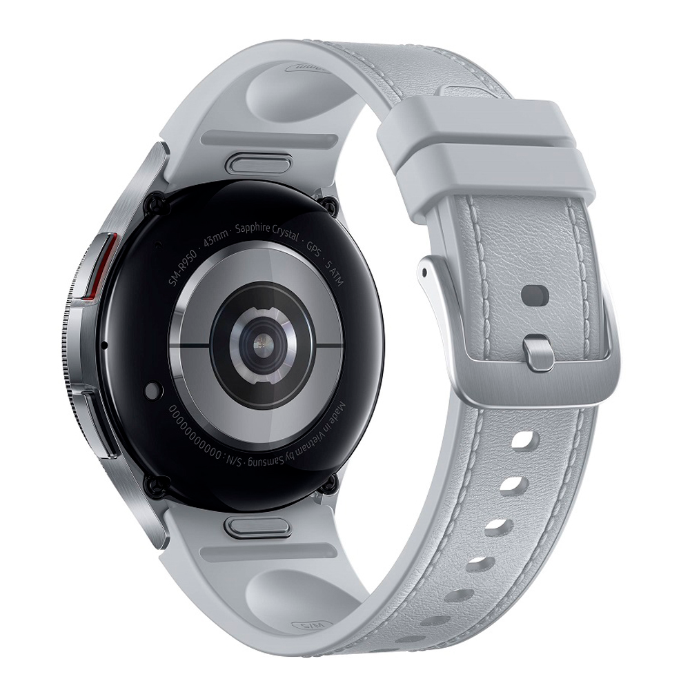 Умные часы Samsung Galaxy Watch 6 Classic 43mm Wi-Fi + Cellular, Silver (Серебристый)