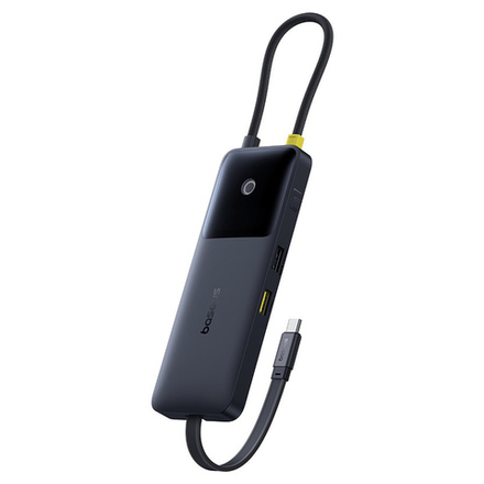 USB-C Хаб Baseus Dual Fast Charging 6-in-1 (HDMI4K@60Hz + USB-A3.2(10Gbps) + USB-C3.2(10Gbps) + USB-C3.2-PD(10Gbps&20W) + USB-A2.0 + USB-C-PD)