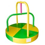 Детская механическая карусель "Волчок" (120x120x75 см)