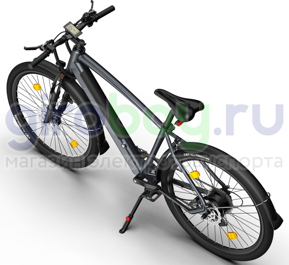 Электровелосипед ADO DECE 300C (36V/10,4Ah) - Серый фото №5