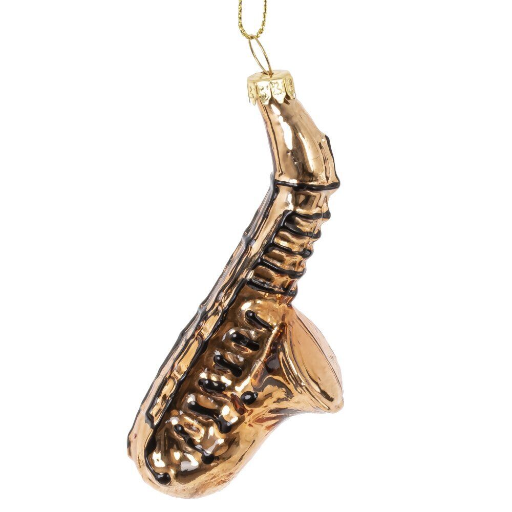 GAEM Украшение новогоднее "Саксафон", L4 W2 H11 см