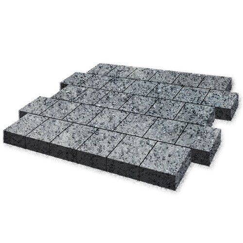 Тротуарная плитка Валенсия, 80 мм, ColorMix Актау, Backwash