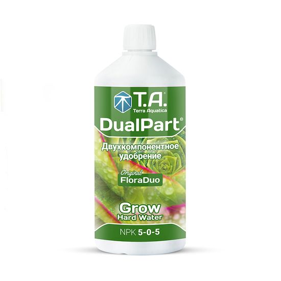 Минеральное удобрение Terra Aquatica DualPart Grow HW 1 л (для жесткой воды)