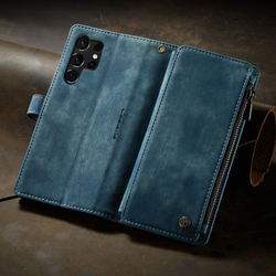 Многофункциональный чехол-кошелек CaseMe 3 in 1 Matte Wallet для Samsung Galaxy S25 Ultra