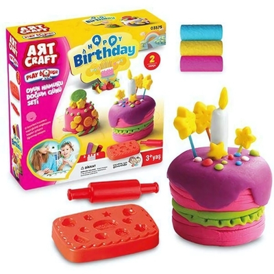 Набор для лепки Мини-торт, тесто 3х50г (Орион)