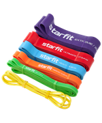 Эспандер ленточный для кросс-тренинга ES-803, 23-68 кг, 208х6,4 см, фиолетовый