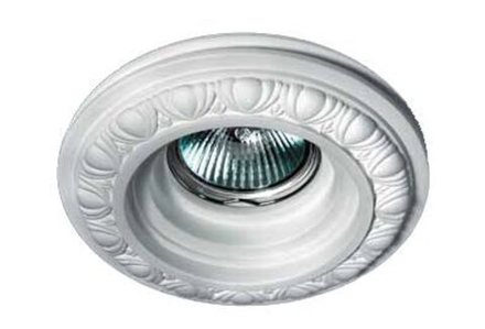 Светильник встраиваемый гипсовый под сменную лампу