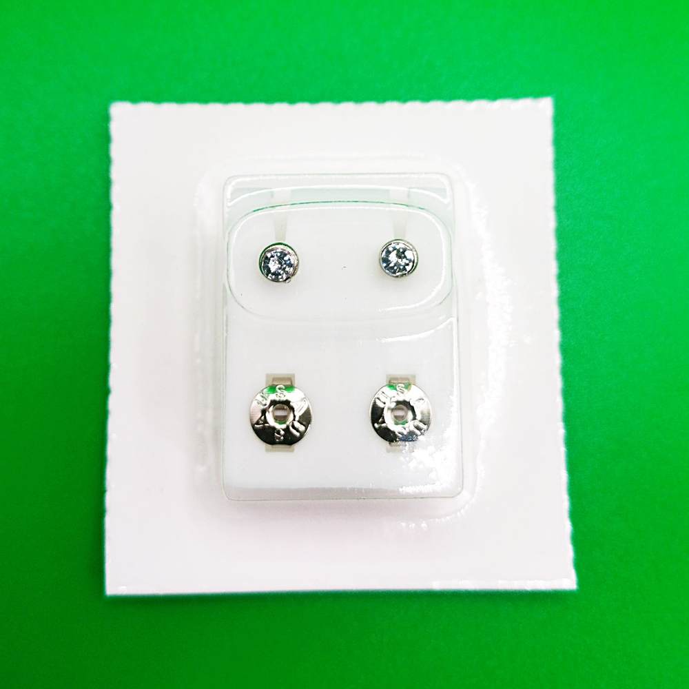 Серьги-гвоздики для прокола ушей