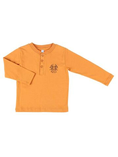 Лонгслив д/мальчика M1126KL-3/6 р.110 охра (Такро)