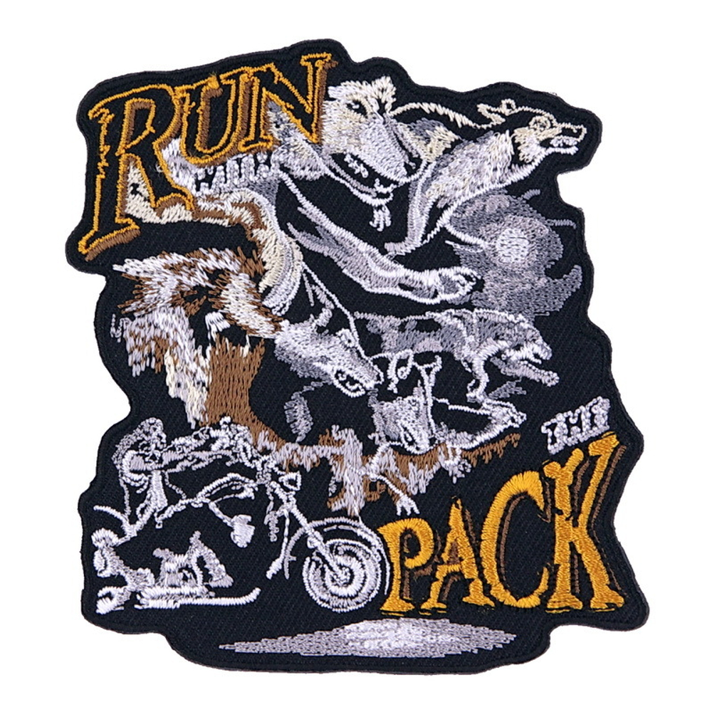 Нашивка Волки - Run With The Pack