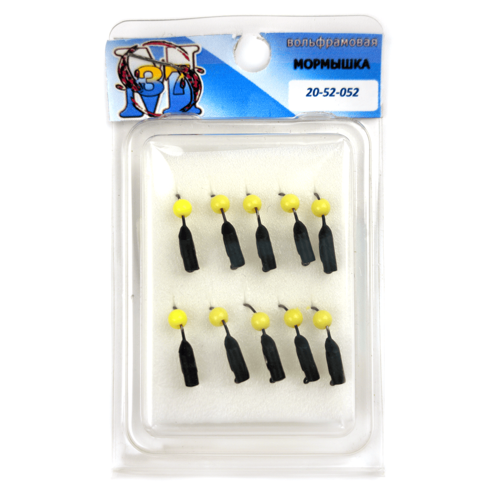 Мормышка "Столбик" с коронкой + подвеска (2мм)