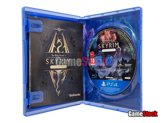 PS4 The Elder Scrolls V: Skyrim Anniversary Edition (Б/У, Полностью на русском языке, CUSA-05486)