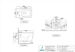 Унитаз подвесной ARS-WHT-39951UFSM
