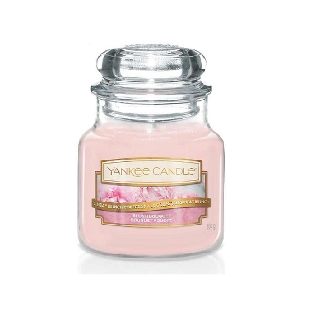 Свеча Пудровый букет, маленькая