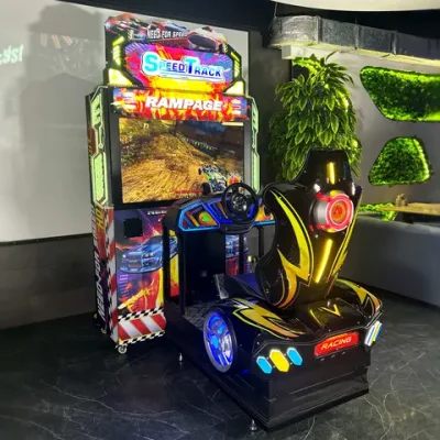 Игровой автомат гонки, с рулём «Need For Racing»