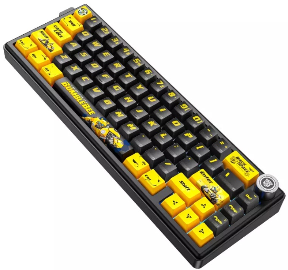 Клавиатура TF-GK02 желтый