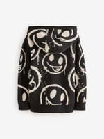 Толстовка трикотажная с капюшоном для мальчика Next K84-132, Черный