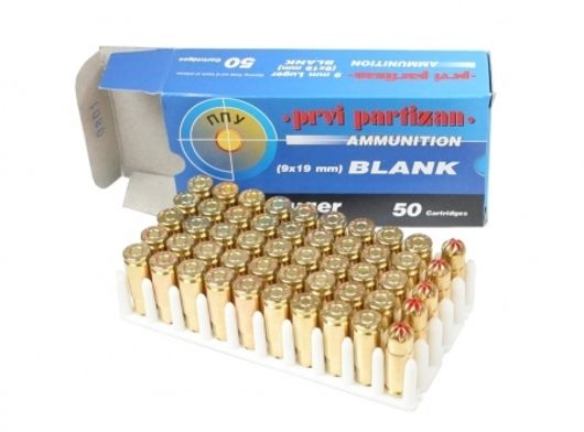 Патроны холостые 9х19 мм 50 шт