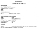CEDARWOOD ATLAS P&N EO / КЕДР АТЛАСКИЙ Э.М. CAS 92201-55-3 , 8023-85-6