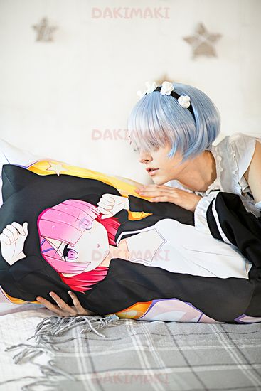 Дакимакура Рем и Рам арт. 0162