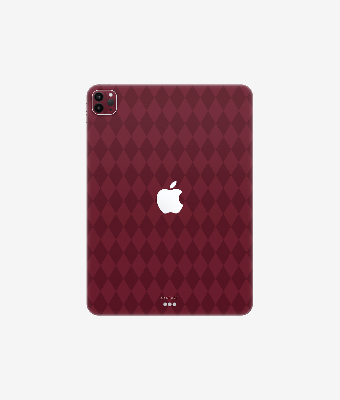 Виниловая наклейка ICE CUBES (бордовый) для iPad