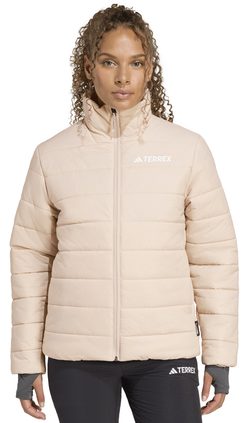 Женская теннисная куртка Adidas Terrex Multi Essentials Insulated - wonder taupe