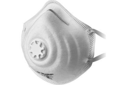 Респиратор FFP2 коническая полумаска фильтрующая ЗУБР с клапаном