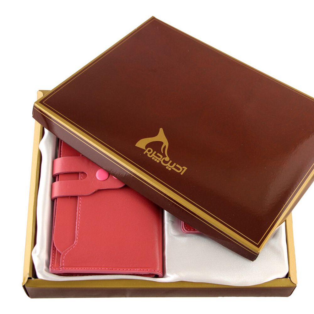 Комплект женский кошелек и ключница Barez Leather натуральная кожа Иран DS60 333