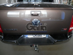 Фаркоп оцинкованный Galia V076A для Volkswagen Amarok 2010-(паспорт и сертификат в комплекте)(без электрики)