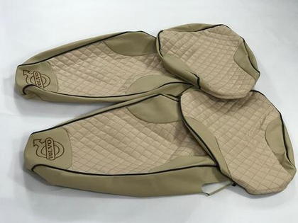 Чехлы Премиум стеганные кожаные VOLVO FH/FM от 2013- г. V13