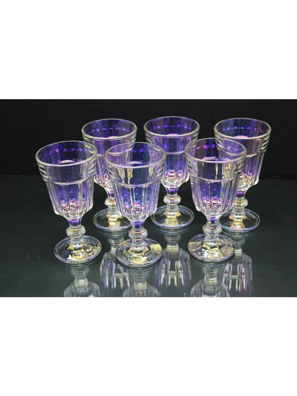 Фужеры для вина " Радуга"