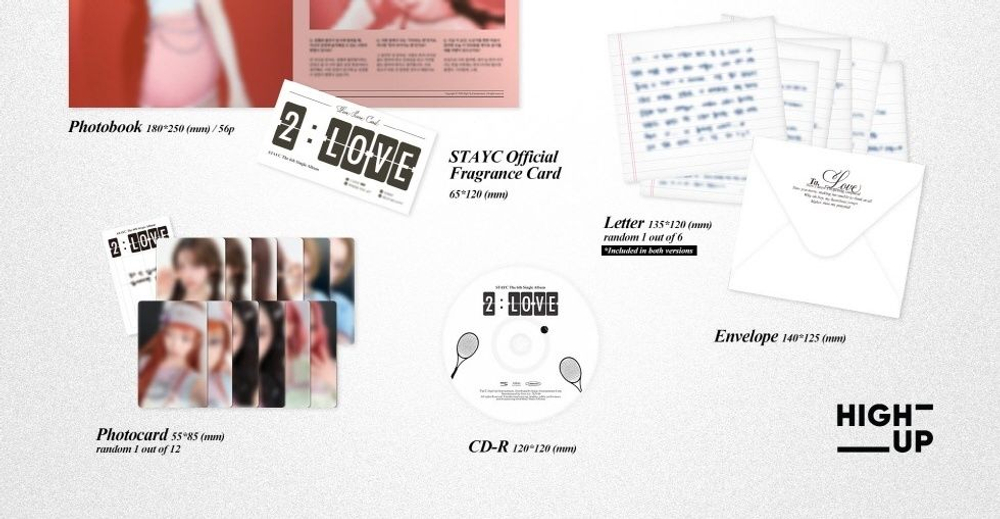 (ПРЕДЗАКАЗ) Альбом STAYC - 2:LOVE 6th Single Album RANDOM Version