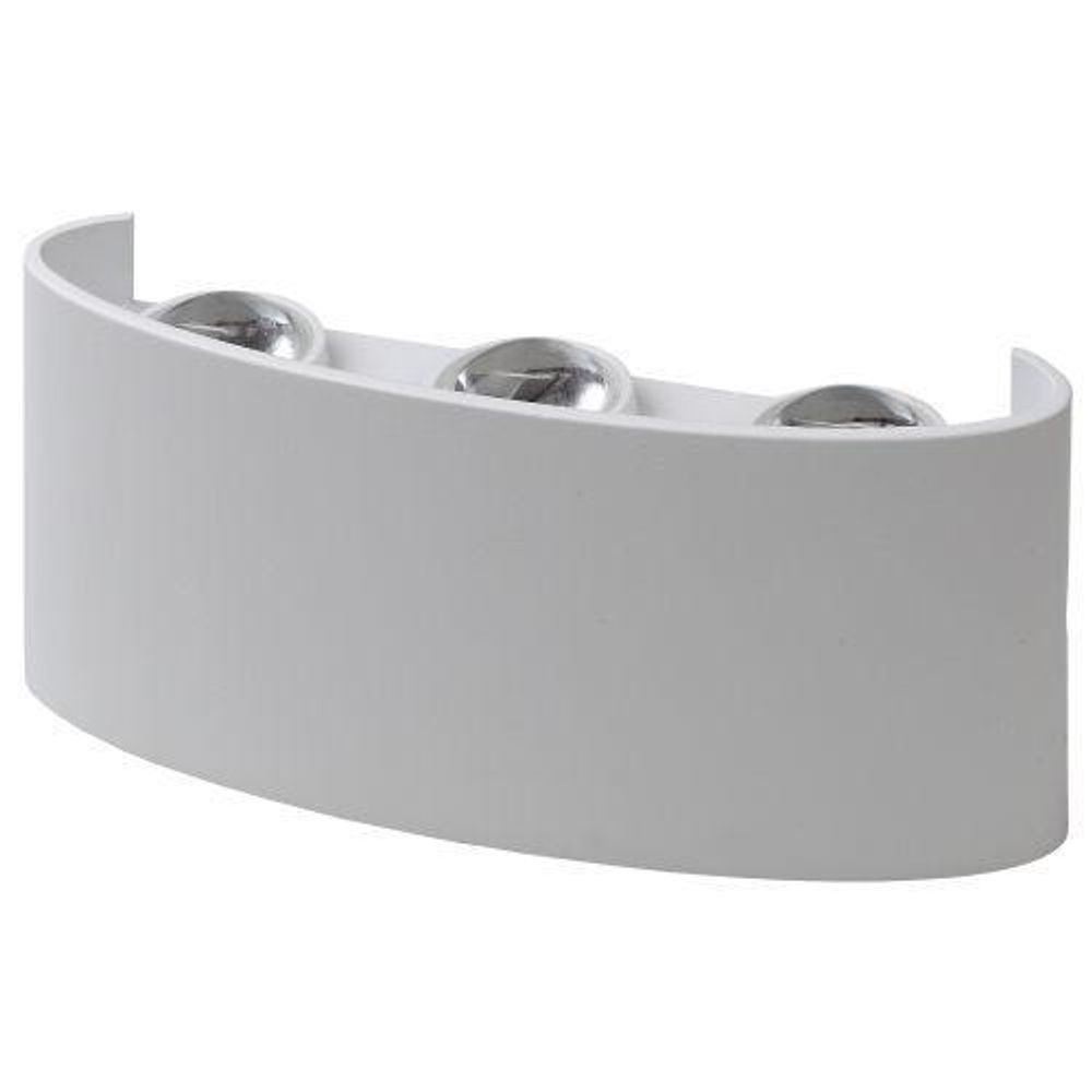 Светильник WL12 WH декор. подсветка светодиод. 6х1Вт IP54 бел. ЭРА Б0034610