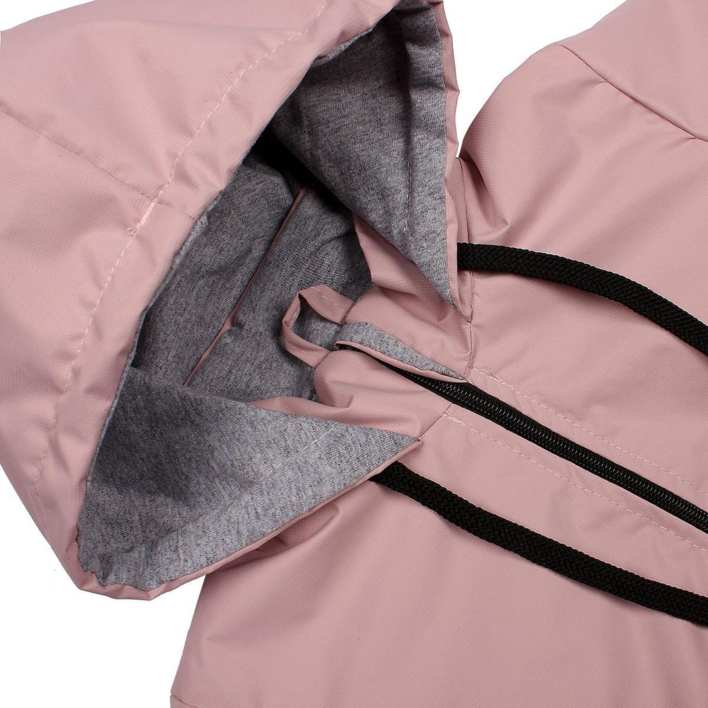 Ветровка для девочек р.116-122 розовая 2421-07 (Ириска)