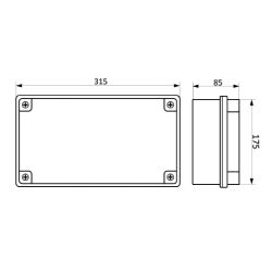 БАП для светильников ЭРА LED-LP-E120-1-240 универсальный до 120Вт 1час IP65 | Блоки аварийного питания