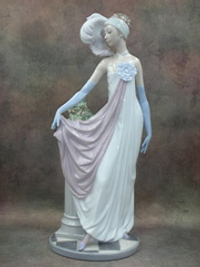 Статуэтка. Фарфор. Светская львица 20-х годов. Lladro. Испания