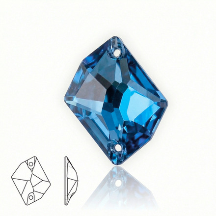 Пришивные стразы Cosmic Lake Blue