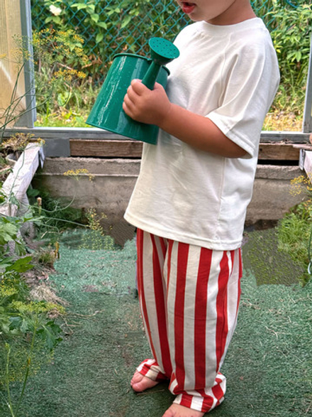 Брюки свободного кроя Mjölk Red Stripes