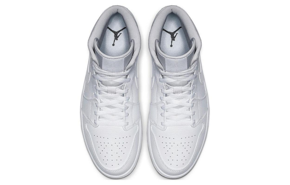Кроссовки Jordan Air Jordan 1 Mid White 2019