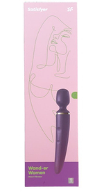 Фиолетовый вибратор Satisfyer Wand-er Woman (Цвет: фиолетовый)