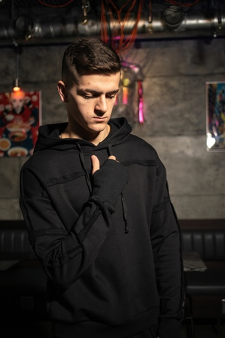 Костюм Lines, черный