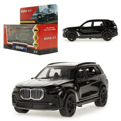 Модель ин. мет. "BMW X7" 12см, двери, багажник, коробка 2101C067-R1 (Технопарк)