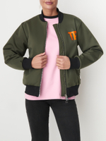 Бомбер JUST KEEP RIDING, хаки