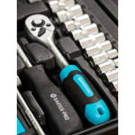 Набор слесарных инструментов Bartex, 1/4", 6-гранные, CrV сталь, кейс, 29 пр, шт