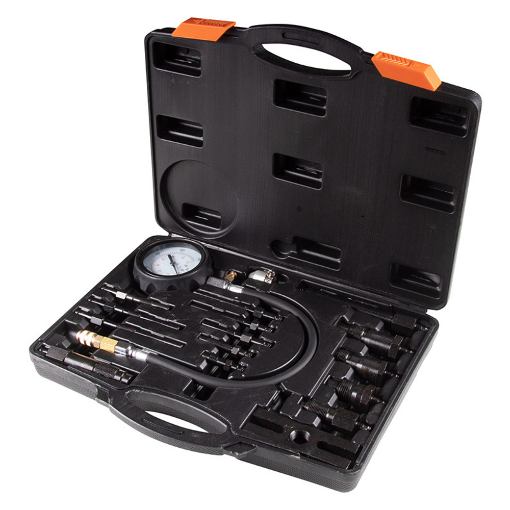 AFFIX (AF12011017C) Компрессометр дизельный, 0-70 атм, комплект адаптеров, 17 предметов